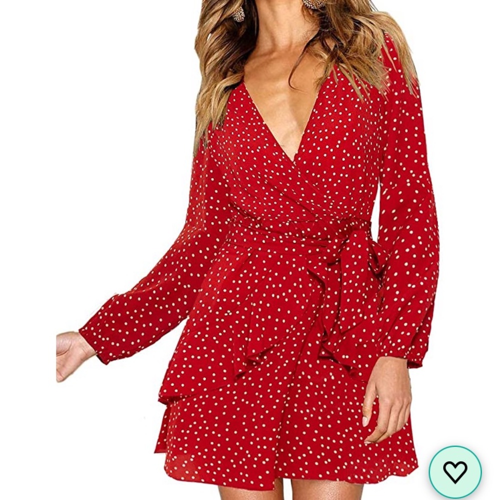 🌺Long sleeve V neck dress 🌺